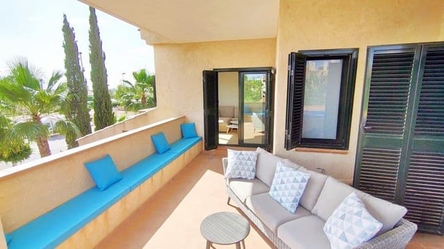 1 soveværelse Lejlighed til salg i Hacienda del Alamo, Fuente Alamo de Murcia med swimmingpool garage - € 119.000 (Ref: 9396863)