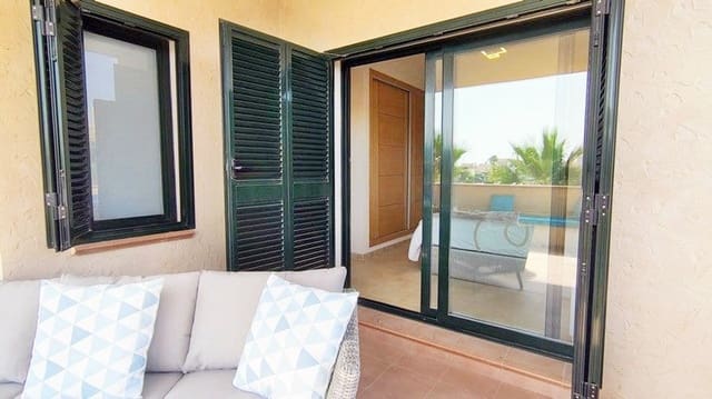 1 soveværelse Lejlighed til salg i Hacienda del Alamo, Fuente Alamo de Murcia med swimmingpool garage - € 119.000 (Ref: 9396863)