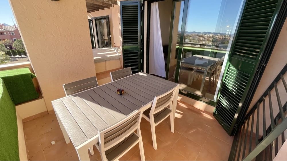 2 makuuhuone Huoneisto myytävänä paikassa Hacienda del Alamo mukana uima-altaan 
autotalli - 159 950 € (Ref: 9420681)