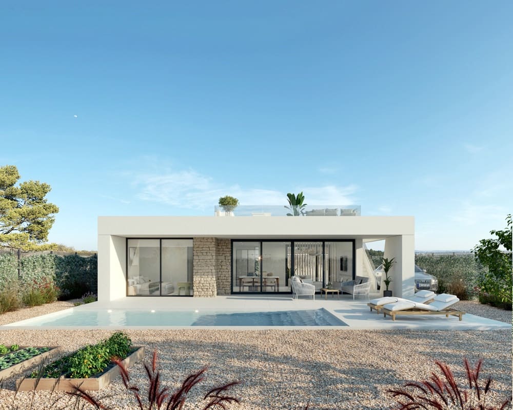 3 makuuhuone Huvila myytävänä paikassa Hacienda del Alamo mukana uima-altaan 
autotalli - 335 500 € (Ref: 9467629)