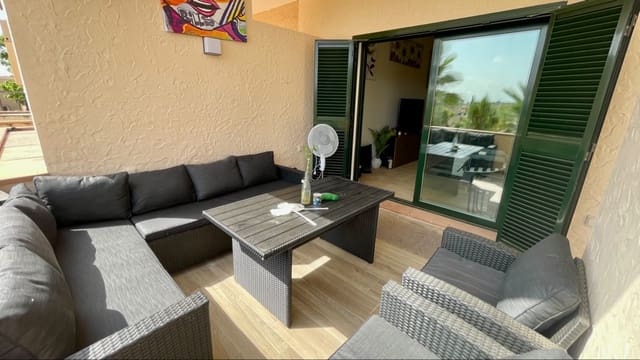 2 sypialnia Apartament na sprzedaż w Hacienda del Alamo, Fuente Alamo de Murcia z basenem garażem - 159 950 € (Ref: 9488750)