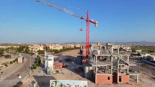 2 bedroom Apartment for sale in Hacienda del Alamo, Fuente Alamo de Murcia with pool garage - € 196,000 (Ref: 9523271)