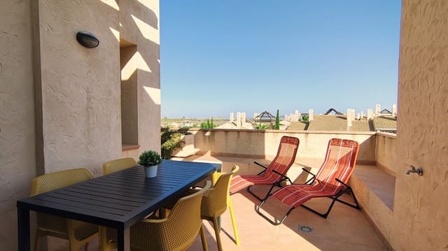 3 Zimmer Apartment zu verkaufen in Hacienda del Alamo, Fuente Alamo de Murcia mit Pool Garage - 199.990 € (Ref: 9536893)