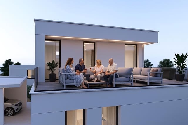 3 sypialnia Willa na sprzedaż w Hacienda del Alamo, Fuente Alamo de Murcia z basenem garażem - 335 300 € (Ref: 9537031)