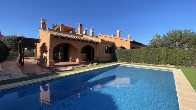 2 soveværelse Villa til salg i Hacienda del Alamo, Fuente Alamo de Murcia med swimmingpool garage - € 214.950 (Ref: 9609521)