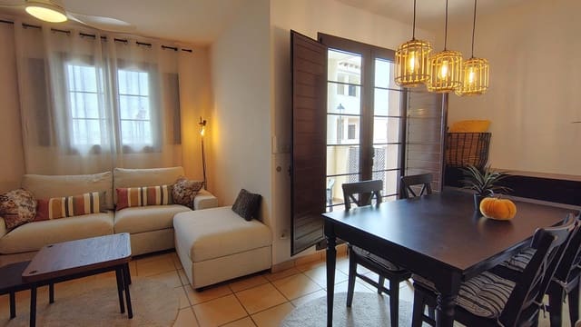 2 chambre Appartement à vendre à Hacienda del Alamo, Fuente Alamo de Murcia avec piscine garage - 164 500 € (Ref: 9731193)