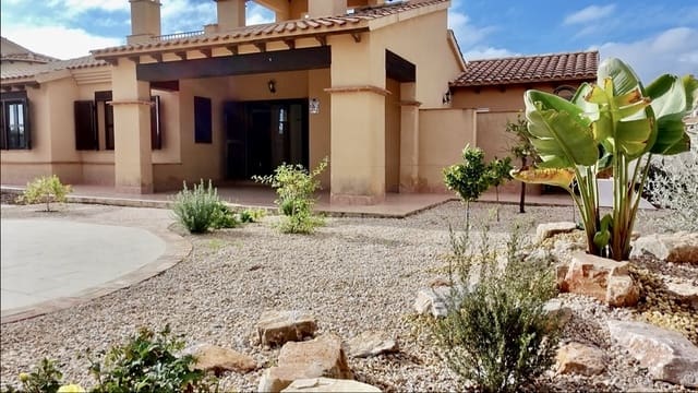 3 soveværelse Villa til salg i Hacienda del Alamo, Fuente Alamo de Murcia med swimmingpool garage - € 357.000 (Ref: 9834014)