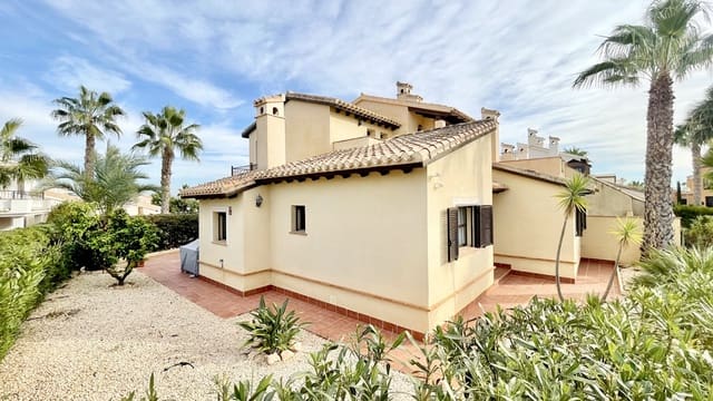 3 makuuhuone Huvila myytävänä paikassa Hacienda del Alamo, Fuente Alamo de Murcia mukana uima-altaan 
autotalli - 245 950 € (Ref: 9834033)
