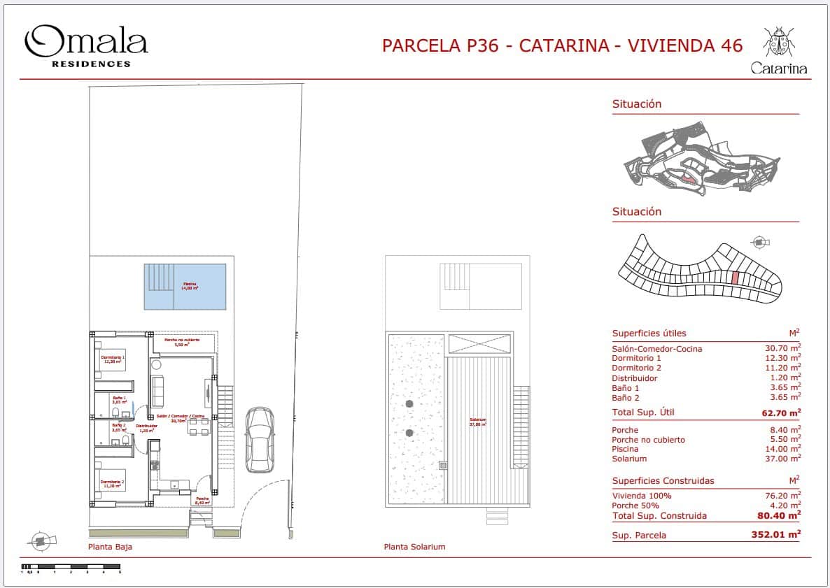 2 chambre Villa/Maison à vendre à Hacienda del Alamo avec piscine - 310 000 € (Ref: 9918572)