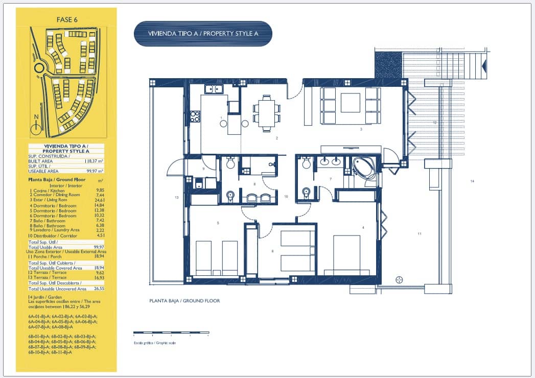 3 Zimmer Apartment zu verkaufen in Hacienda del Alamo mit Pool Garage - 249.950 € (Ref: 9927962)