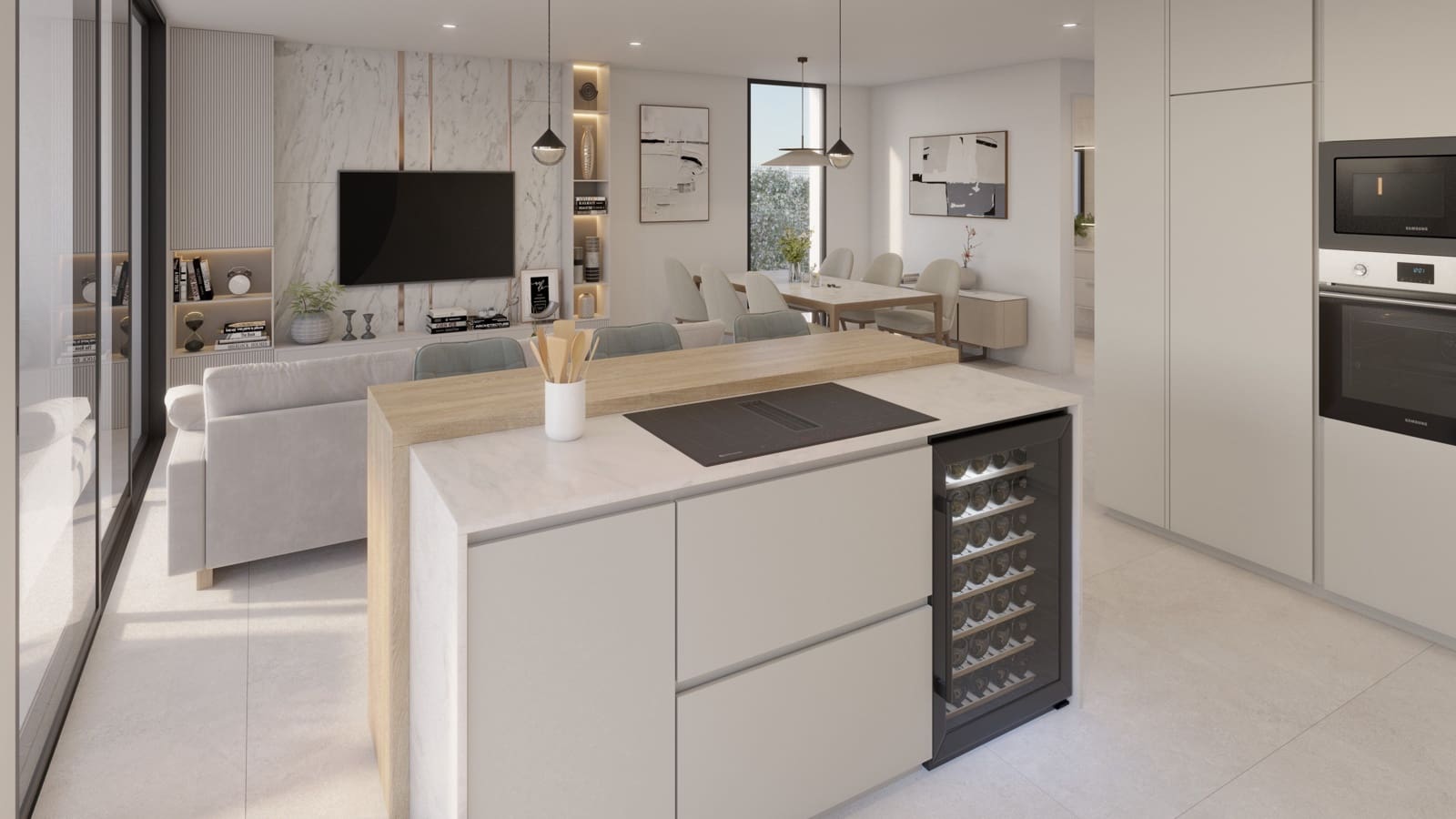 3 Zimmer Villa zu verkaufen in Hacienda del Alamo mit Pool Garage - 618.046 € (Ref: 9950430)