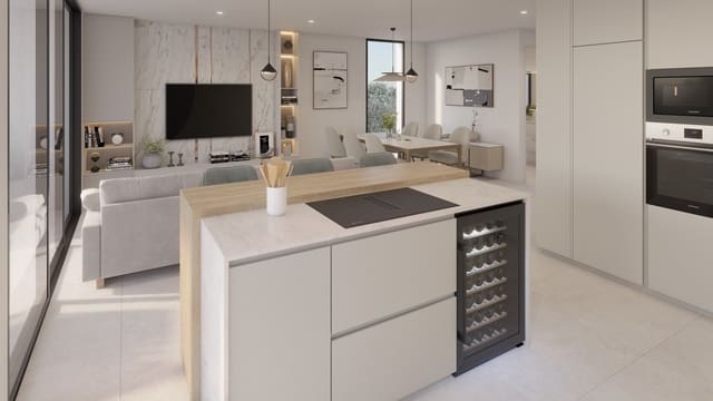3 chambre Villa/Maison à vendre à Hacienda del Alamo, Fuente Alamo de Murcia avec piscine garage - 618 046 € (Ref: 9950430)