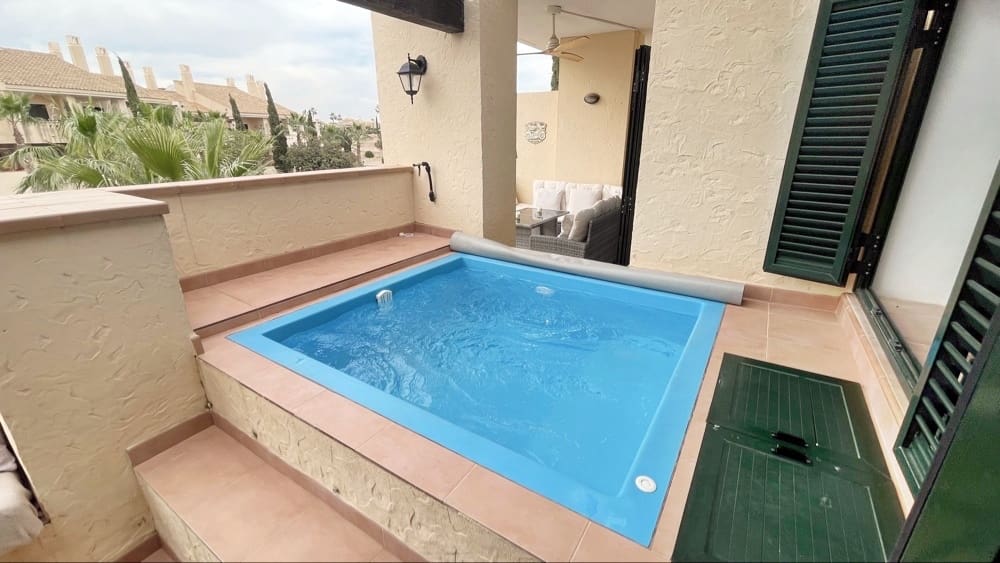 2 Zimmer Apartment zu verkaufen in Hacienda del Alamo mit Pool Garage - 157.950 € (Ref: 9950449)