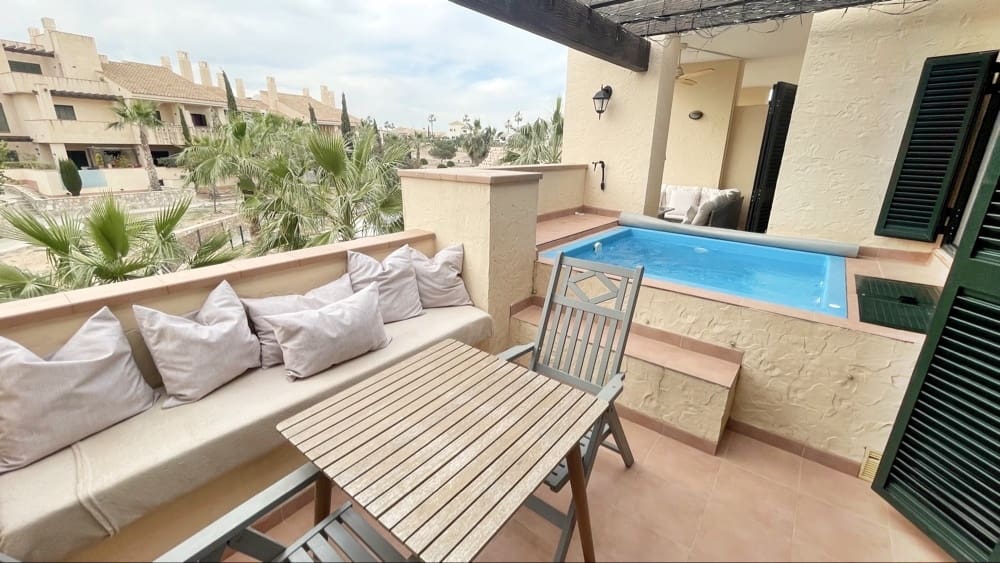 2 Zimmer Apartment zu verkaufen in Hacienda del Alamo mit Pool Garage - 157.950 € (Ref: 9950449)