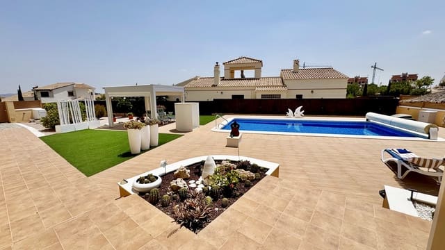 3 soverom Villa til salgs i Hacienda del Alamo, Fuente Alamo de Murcia med svømmebasseng garasje - € 595 000 (Ref: 9983848)