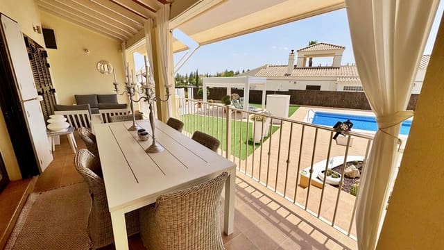 3 soverom Villa til salgs i Hacienda del Alamo, Fuente Alamo de Murcia med svømmebasseng garasje - € 595 000 (Ref: 9983848)