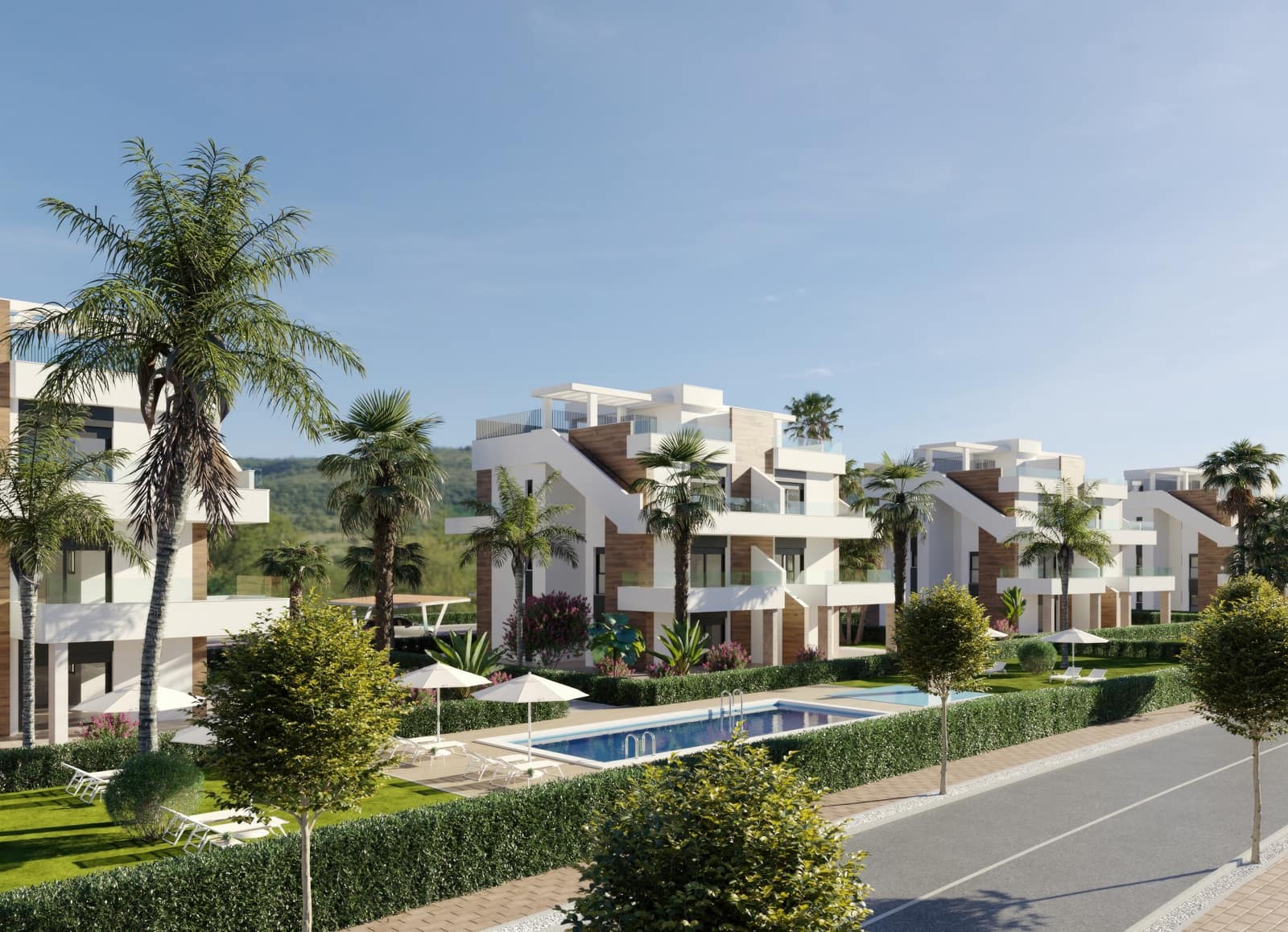 2 soverom Leilighet til salgs i Hacienda del Alamo med svømmebasseng garasje - € 234 900 (Ref: 9985571)