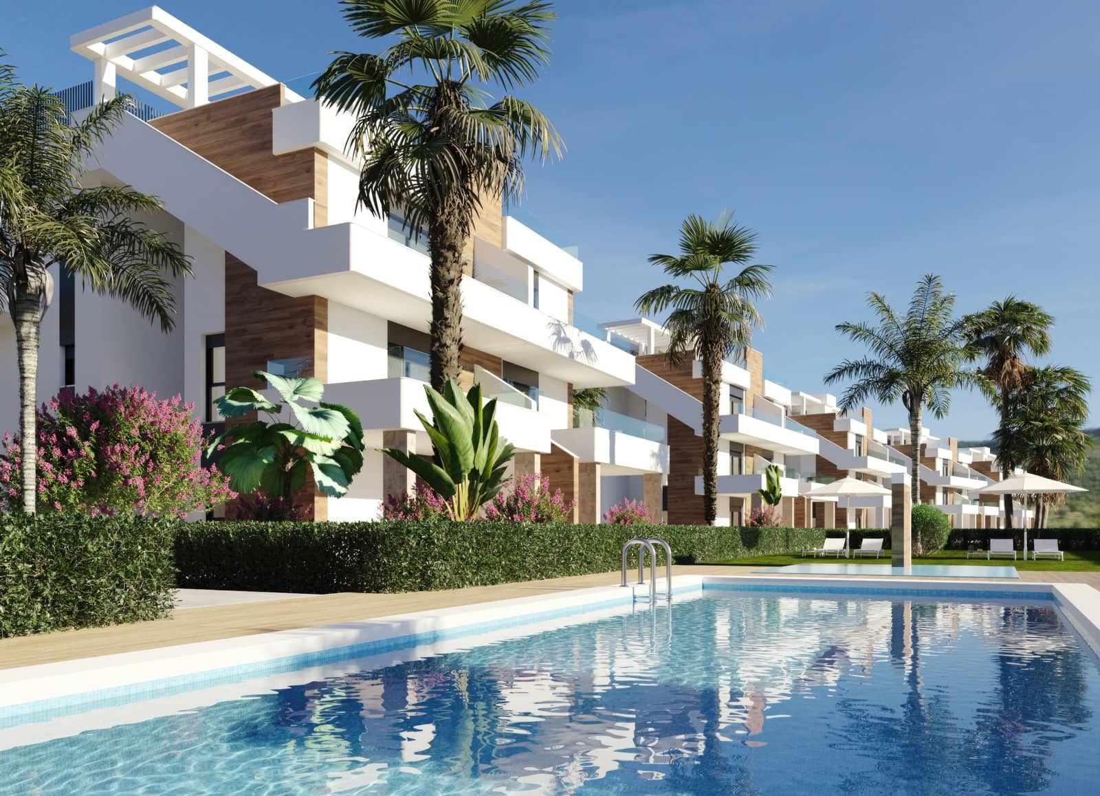 2 soverom Leilighet til salgs i Hacienda del Alamo med svømmebasseng garasje - € 234 900 (Ref: 9985571)