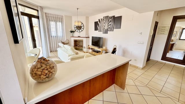 3 sypialnia Apartament na sprzedaż w Hacienda del Alamo, Fuente Alamo de Murcia z basenem garażem - 189 950 € (Ref: 9990091)