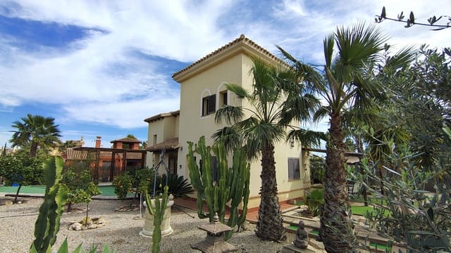 3 sypialnia Willa na sprzedaż w Hacienda del Alamo, Fuente Alamo de Murcia z basenem garażem - 359 000 € (Ref: 9990915)