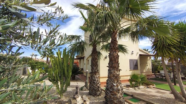 3 sypialnia Willa na sprzedaż w Hacienda del Alamo, Fuente Alamo de Murcia z basenem garażem - 359 000 € (Ref: 9990915)