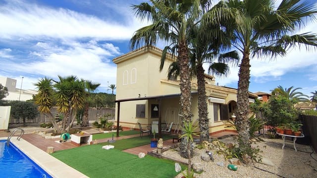 3 sypialnia Willa na sprzedaż w Hacienda del Alamo, Fuente Alamo de Murcia z basenem garażem - 359 000 € (Ref: 9990915)