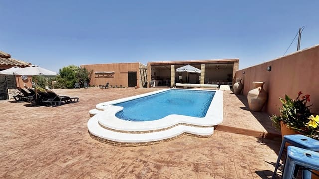 6 sovrum Finca/Hus på landet till salu i Los Canovas, Fuente Alamo de Murcia med pool garage - 465 000 € (Ref: 9999471)