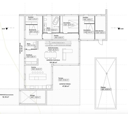 Grunde uden byggetilladelser til salg i Sa Rapita / La Rapita, Campos - € 429.000 (Ref: 10060821)