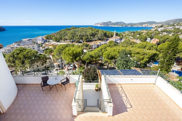 5 sypialnia Willa na sprzedaż w Santa Ponsa, Calvià z basenem garażem - 3 900 000 € (Ref: 10175690)