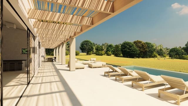 4 chambre Finca/Maison de Campagne à vendre à Santanyí avec piscine - 3 300 000 € (Ref: 7775997)