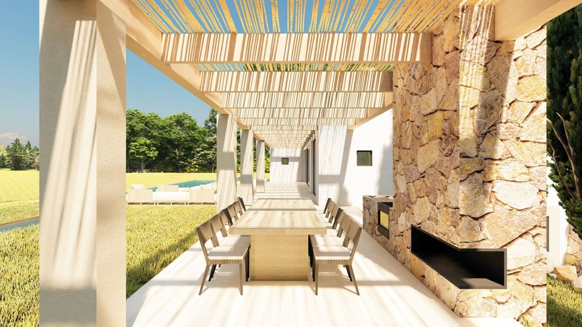 4 soveværelse Finca/Landehus til salg i Santanyi med swimmingpool - € 3.300.000 (Ref: 7775997)