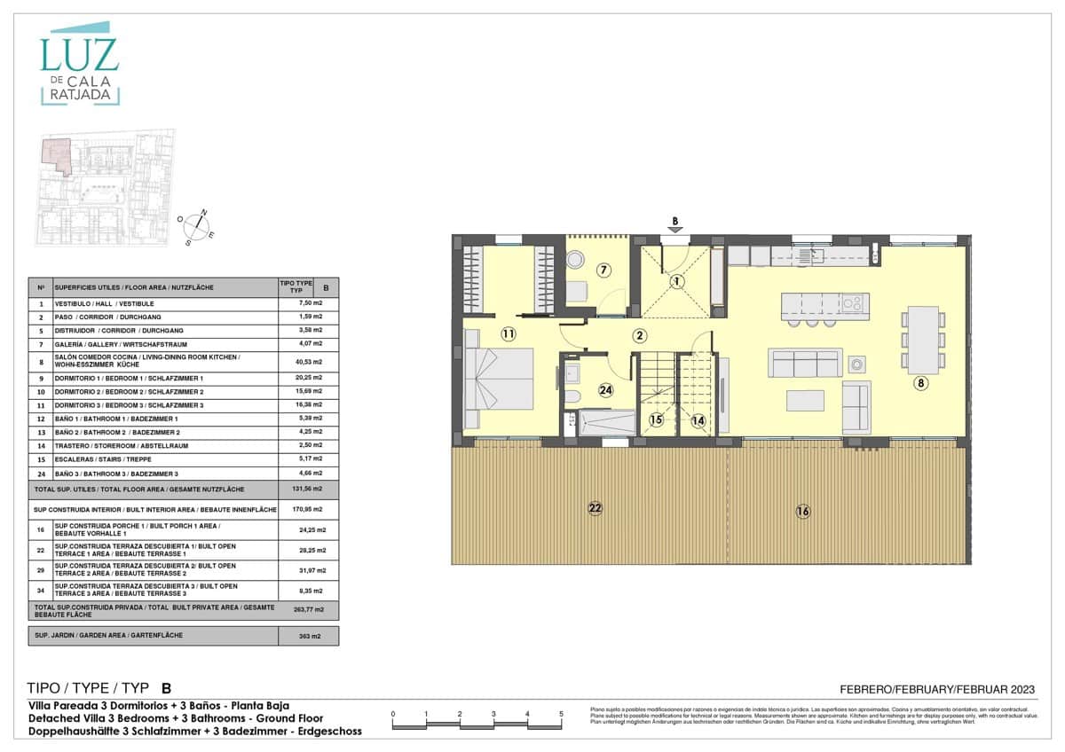 3 soverom Hus til salgs i Cala Ratjada med svømmebasseng - € 1 115 000 (Ref: 7776008)