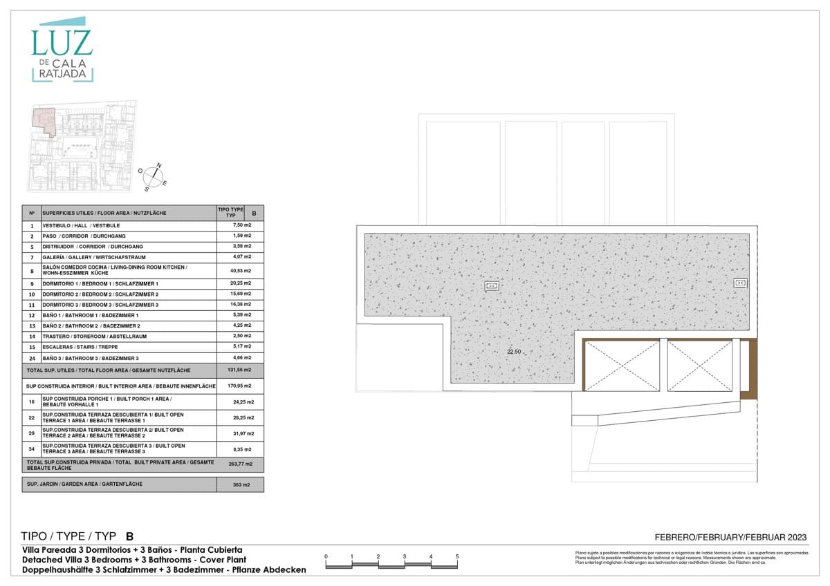 3 soverom Hus til salgs i Cala Ratjada med svømmebasseng - € 1 115 000 (Ref: 7776008)