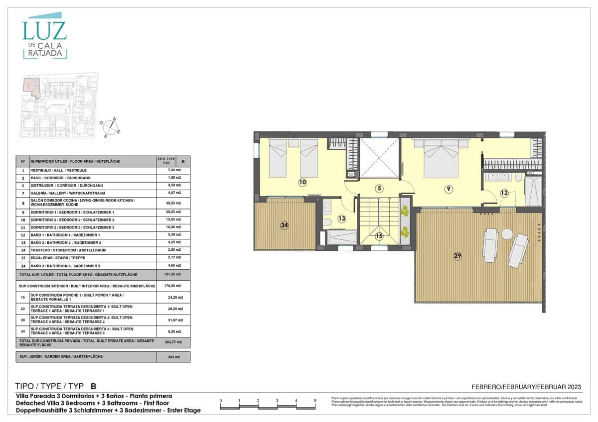 3 soverom Hus til salgs i Cala Ratjada med svømmebasseng - € 1 115 000 (Ref: 7776008)