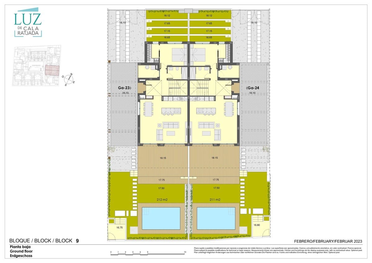3 quarto Moradia em Banda para venda em Cala Ratjada com piscina - 1 135 000 € (Ref: 7776015)