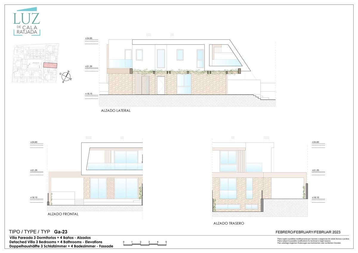 3 quarto Moradia em Banda para venda em Cala Ratjada com piscina - 1 135 000 € (Ref: 7776015)
