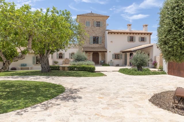 6 chambre Finca/Maison de Campagne à vendre à Cas Concos, Felanitx avec piscine - 6 900 000 € (Ref: 7776021)