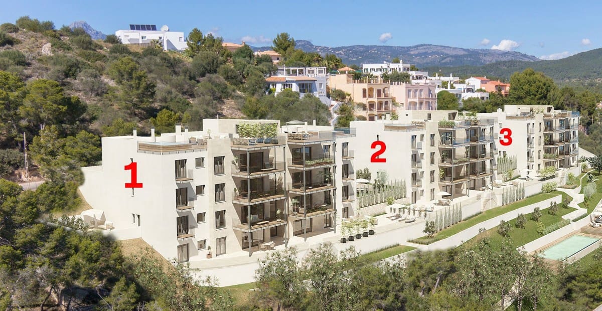 4 bedroom Flat for sale in Santa Ponsa with pool - € 1,298,700 (Ref: 8174557)