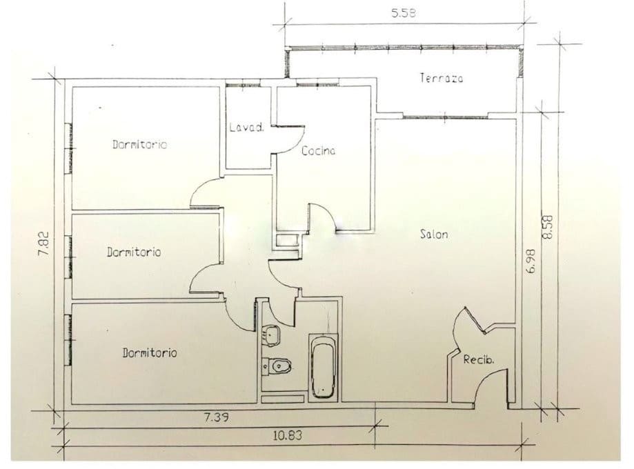 3 soveværelse Lejlighed til salg i Son Ferrer - € 335.000 (Ref: 8840326)