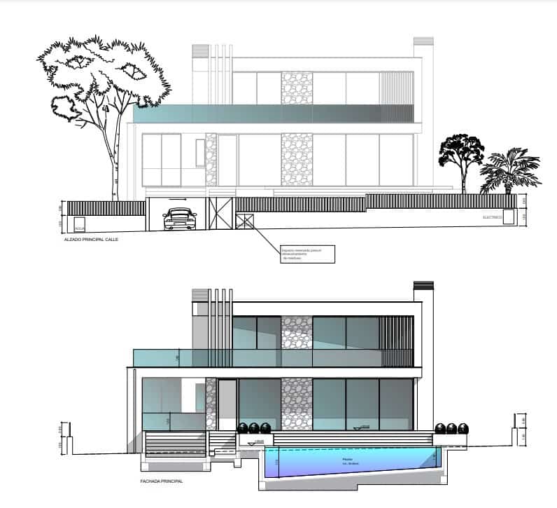 4 Zimmer Villa zu verkaufen in Santa Ponsa mit Pool - 2.990.000 € (Ref: 8960993)