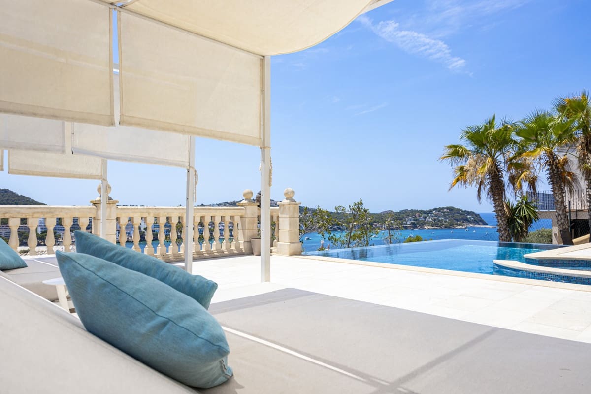 4 sypialnia Willa na sprzedaż w Santa Ponsa z basenem - 3 700 000 € (Ref: 9096995)