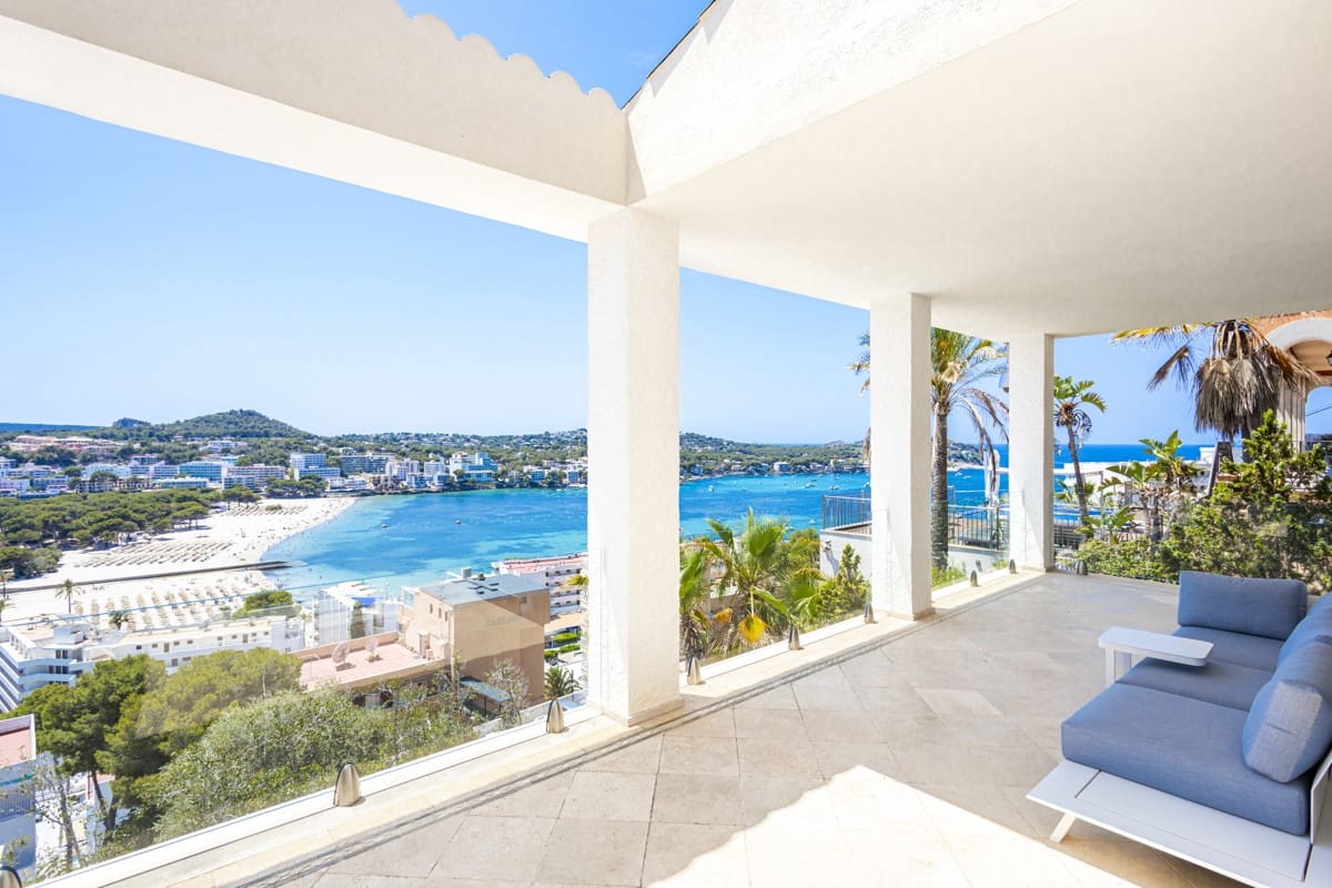 4 sypialnia Willa na sprzedaż w Santa Ponsa z basenem - 3 700 000 € (Ref: 9096995)