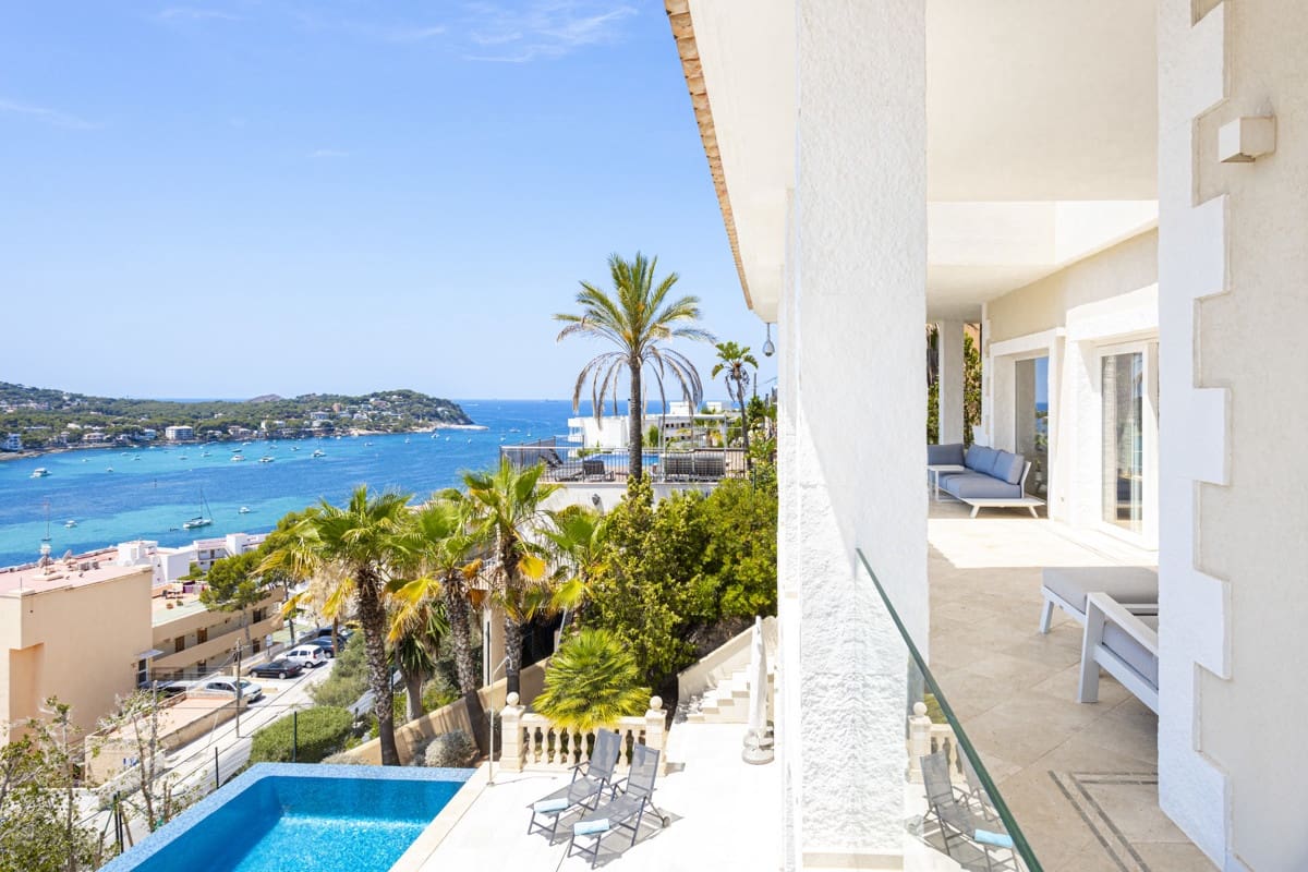 4 sypialnia Willa na sprzedaż w Santa Ponsa z basenem - 3 700 000 € (Ref: 9096995)