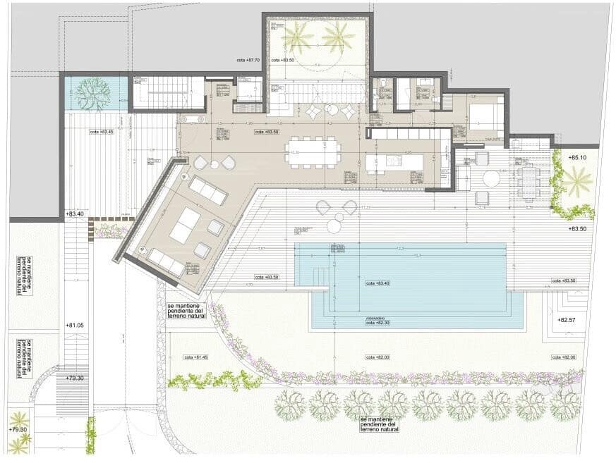 5 chambre Villa/Maison à vendre à Puerto de Andratx avec garage - 6 750 000 € (Ref: 9274047)