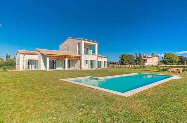 5 chambre Finca/Maison de Campagne à vendre à Campos avec piscine garage - 2 490 000 € (Ref: 9343515)