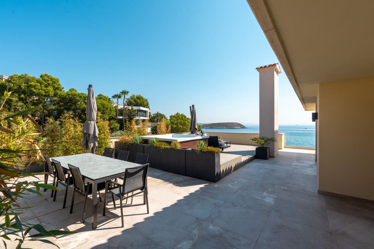 3 soverom Penthouse til salgs i Cala Vinyes / Cala Vinyas / Cala Vinas med garasje - € 2 950 000 (Ref: 9344032)