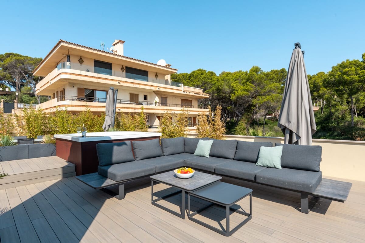 3 soverom Penthouse til salgs i Cala Vinyes / Cala Vinyas / Cala Vinas med garasje - € 2 950 000 (Ref: 9344032)