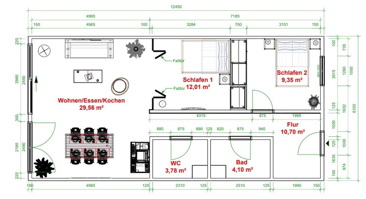 2 soveværelse Lejlighed til salg i Es Camp De Mar / El Camp De Mar med swimmingpool - € 550.000 (Ref: 9405844)