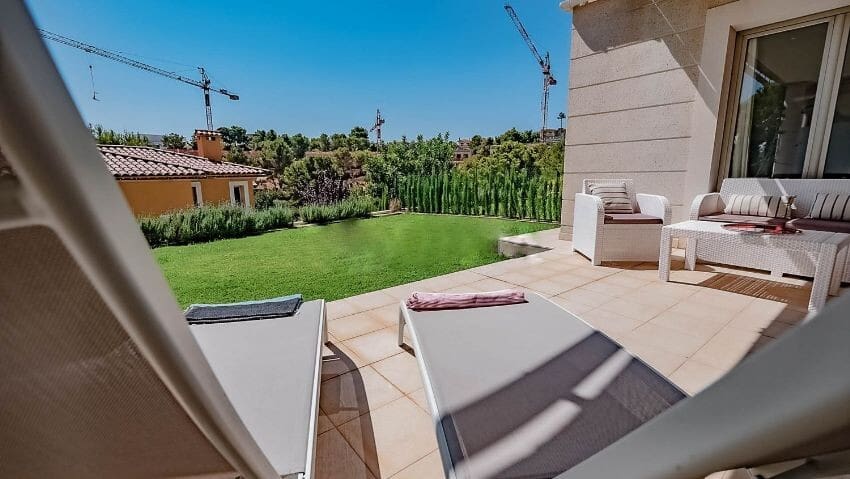 4 soveværelse Rækkehus til leje i Cala Vinyes / Cala Vinyas / Cala Vinas med swimmingpool garage - € 3.950 (Ref: 9413244)