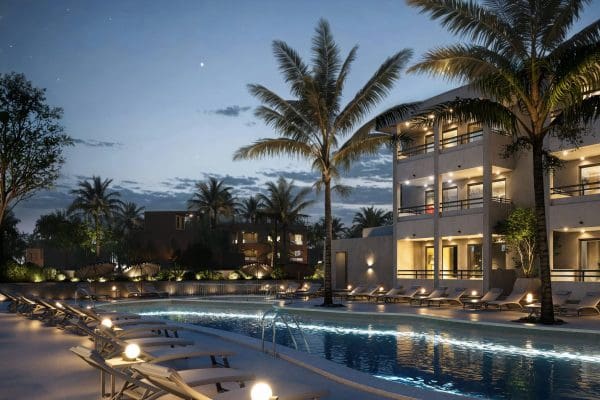 2 sovrum Lägenhet till salu i Portocolom med pool - 367 500 € (Ref: 9669692)